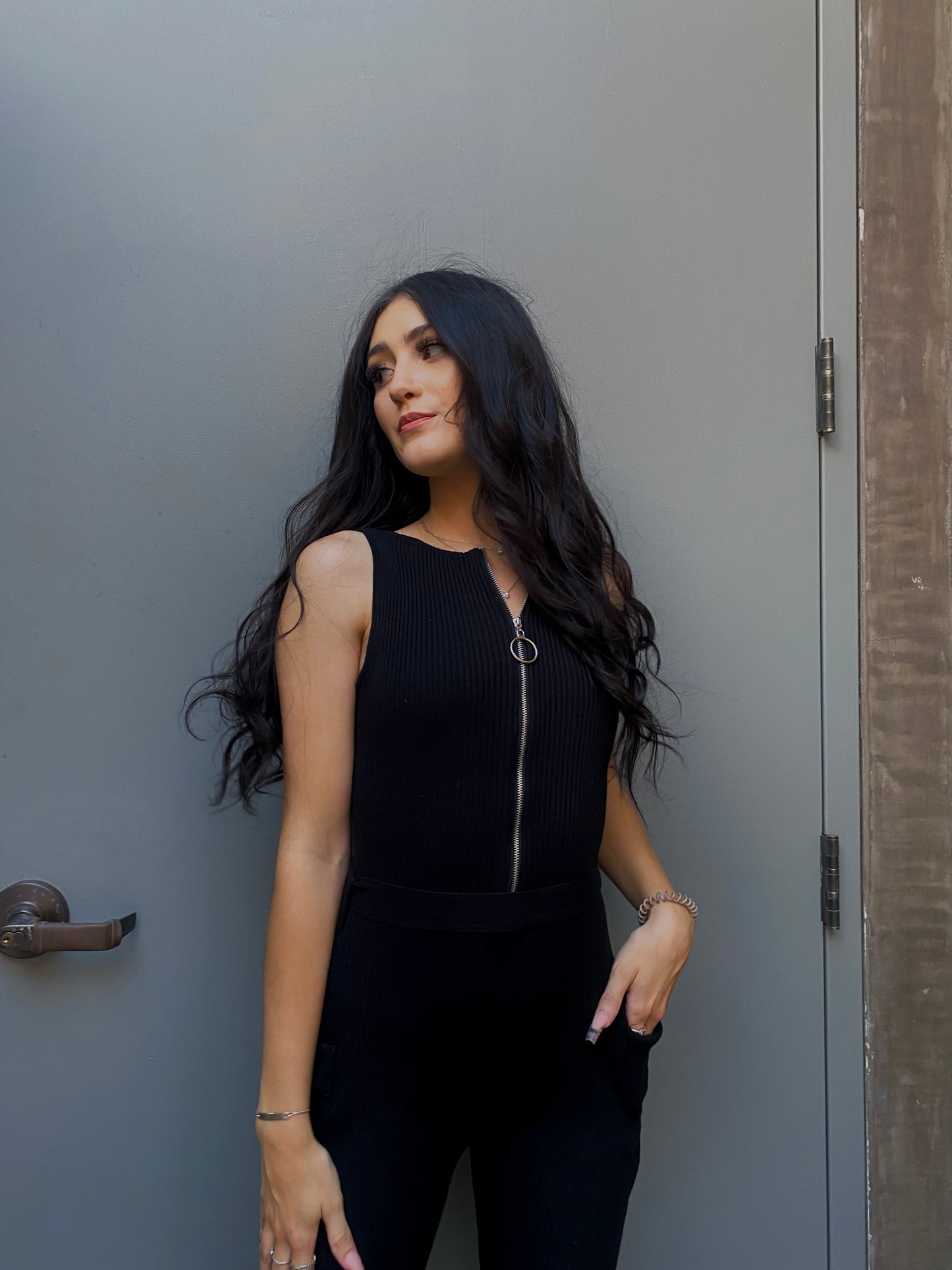 Ribbed Jumpsuit