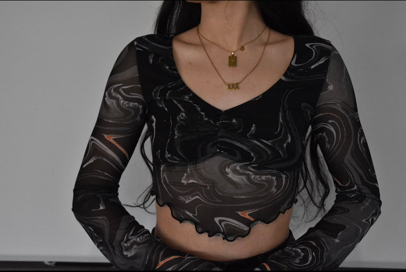 Printed Mesh Top